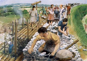 Silchester Roma Şehir Surları, 2. yüzyıl, 1990-2010. by Ivan Lapper