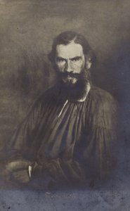 Leo Tolstoy, Rus romancı by Ivan Nikolaevich Kramskoy
