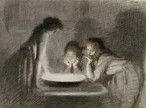 Noel arifesi falcılık, 1870