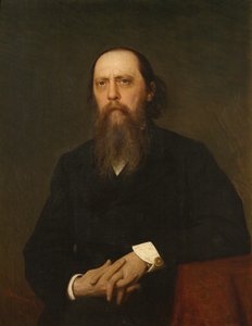 Yazarın portresi Mikhail Saltykov-Shchedrin 1826-1889, 1879