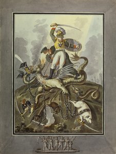 1812. Alegori, 1813 by Ivan Philippovich Tupylev