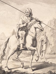 At sırtında bir Arap by J.F. Clemens