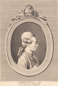 Kong Hıristiyan VII by J.F. Clemens