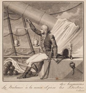 Napolyon erkeklerin kaderini tartıyor by J.F. Clemens