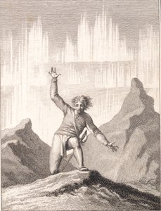 Niels Klim, Norveç kayalıkları arasında yeniden ortaya çıktı by J.F. Clemens
