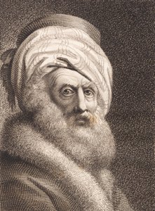 Yaşlı bir adamın portresi. Bilge Nathan by J.F. Clemens