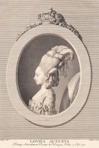 Prenses Louisa Augusta by J.F. Clemens