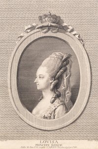 Prenses Louise, Hessenli Carl ile evli by J.F. Clemens