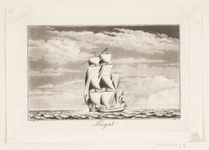 Gemi süiti. Firkateyn by J.F. Clemens