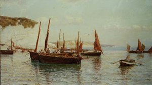 Bell Trawlers denize gidiyor by J.J.Hamilton McCullum
