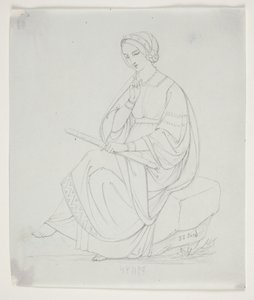 "Üç cadı" çalışması by J.L. Lund