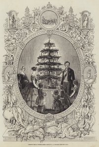 Windsor Kalesi'nde Noel Ağacı