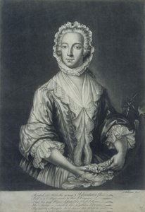 Prens Charles 'Betty Burke' kılığında (mezzotint gravür)