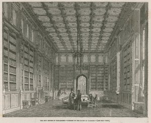 Yeni Parlamento Evleri - Avam Kamarası Kütüphanesi by J.L. Williams