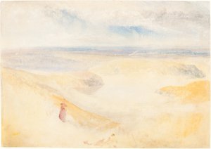 Bir Yorkshire Nehri, c. 1827. by Joseph Mallord William Turner