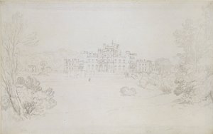 Lowther Kalesi, 1809 by Joseph Mallord William Turner