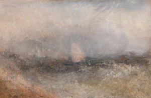 Nore açıklarında, 1840 ile 1845 arasında. by Joseph Mallord William Turner