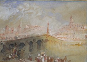 Blois Köprüsü: Sis Temizleme, 1826-1830 by Joseph Mallord William Turner