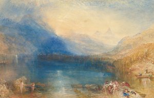 Zug Gölü, 1843. by Joseph Mallord William Turner