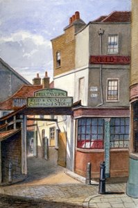Bell Tavern, Addle Tepesi, Londra, 1868 by JT Wilson