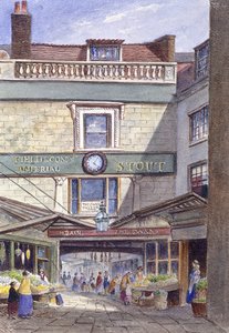 Swan Inn, Leadenhall Pazarı, Londra, c1870