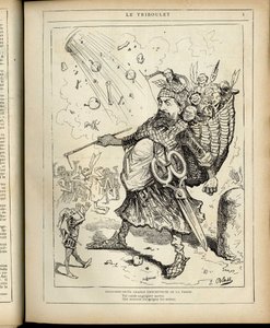 Le Triboulet'de J. Blass'ın (1847-1892) çizimi by J. (1847 1892) Blass