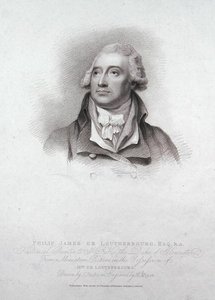Philip James de Loutherbourg by J. (after) Jackson