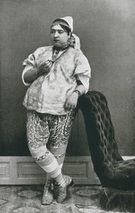 Dağlı Bir Yahudi Kadın (siyah-beyaz fotoğraf) by J. Andre Garrigues