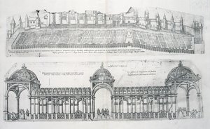 Montargis'ten Görünümler, 'Les Plus Belles Batiments de France', 1570'lerde yayınlandı