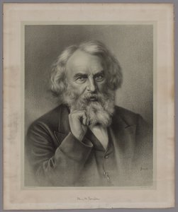 Henry Wadsworth Longfellow, 1875. by J. Baker
