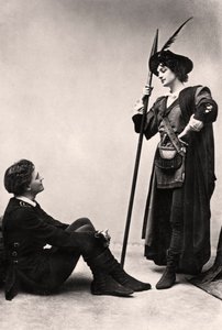 Lilian Braithwaite 1873-1948 ve Henry Ainley 1875-1945, 1907.
