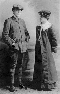 Mabel Hackney ve Laurence Irving, 1907.