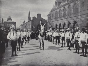 Knutsford Mayıs Günü Festivali, Morris Dansçıları by J. Benjamin Stone