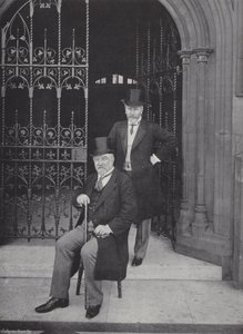 Sir Edward Reed, K.C.B. ve Bay E.T. Reed by J. Benjamin Stone