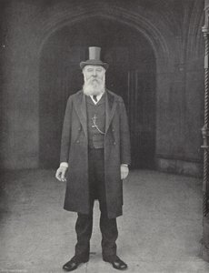 Sir Edwin Durning-Lawrence, Bart (s/b fotoğraf) by J. Benjamin Stone