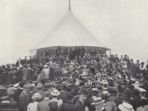 Tynwald Günü, Kanunları ilan etmek by J. Benjamin Stone