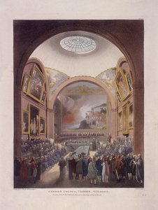 Guildhall Konsey Odası, Londra, 1808
