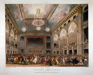 Pantheon, Oxford Caddesi, Westminster, 1809