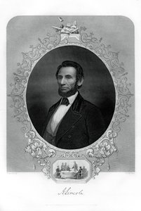 Başkan Abraham Lincoln, Amerikalı politikacı, 1862-1867. by J. C. McRae