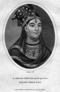 Mançu Tartar Irkının Çinli Prensesi, 1801.