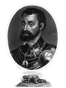 Charles V, İspanya Kralı ve Kutsal Roma İmparatoru. by J. Chapman