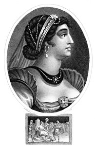 Kleopatra, Mısır Kraliçesi, 1804. by J. Chapman