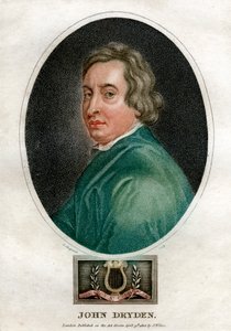 John Dryden, 17. yüzyıl İngiliz oyun yazarı ve ödüllü şair, 1803.