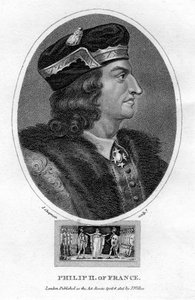 Philip II, Fransa Kralı, 1805. by J. Chapman