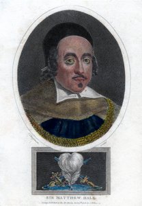 Sir Matthew Hale, 17. yüzyıl İngiltere Lord Başyargıç, 1808. by J. Chapman