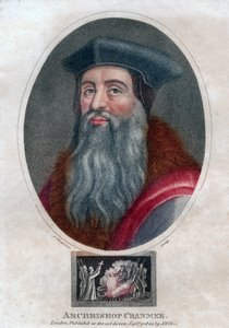 Canterbury Başpiskoposu Thomas Cranmer, 1802. by J. Chapman