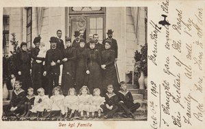 Danimarka Kraliyet Ailesi by J. Peterson and Co