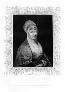 Elizabeth Fry, İngiliz hayırsever, 19. yüzyıl. by J. Cochran