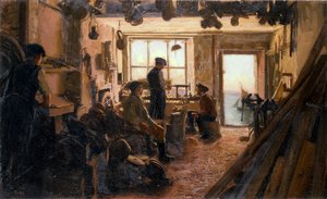 Blok Yapıcının Dükkanı by J. Cooke