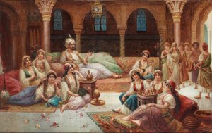 bir haremde by J. G. Delincourt